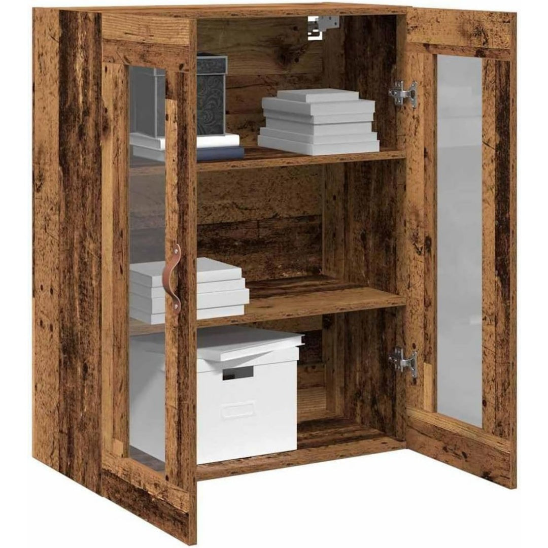 Armoire piece maitresse contemporaine marron