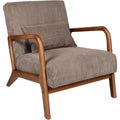 Fauteuil marron 64.5 x 75 x 83.5 cm