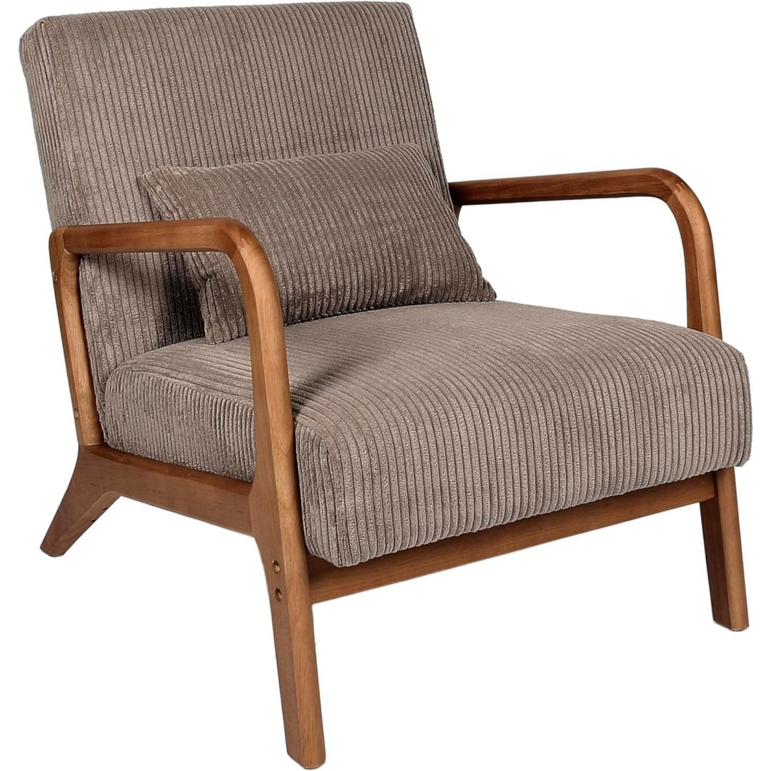 Fauteuil marron 64.5 x 75 x 83.5 cm