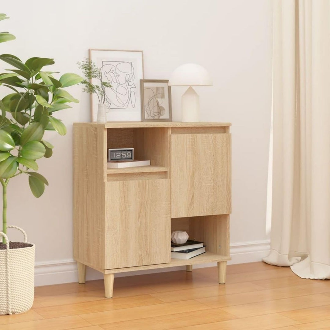 Buffet de rangement beige