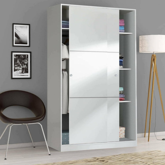 Moderne armoire Grise ideale dressing