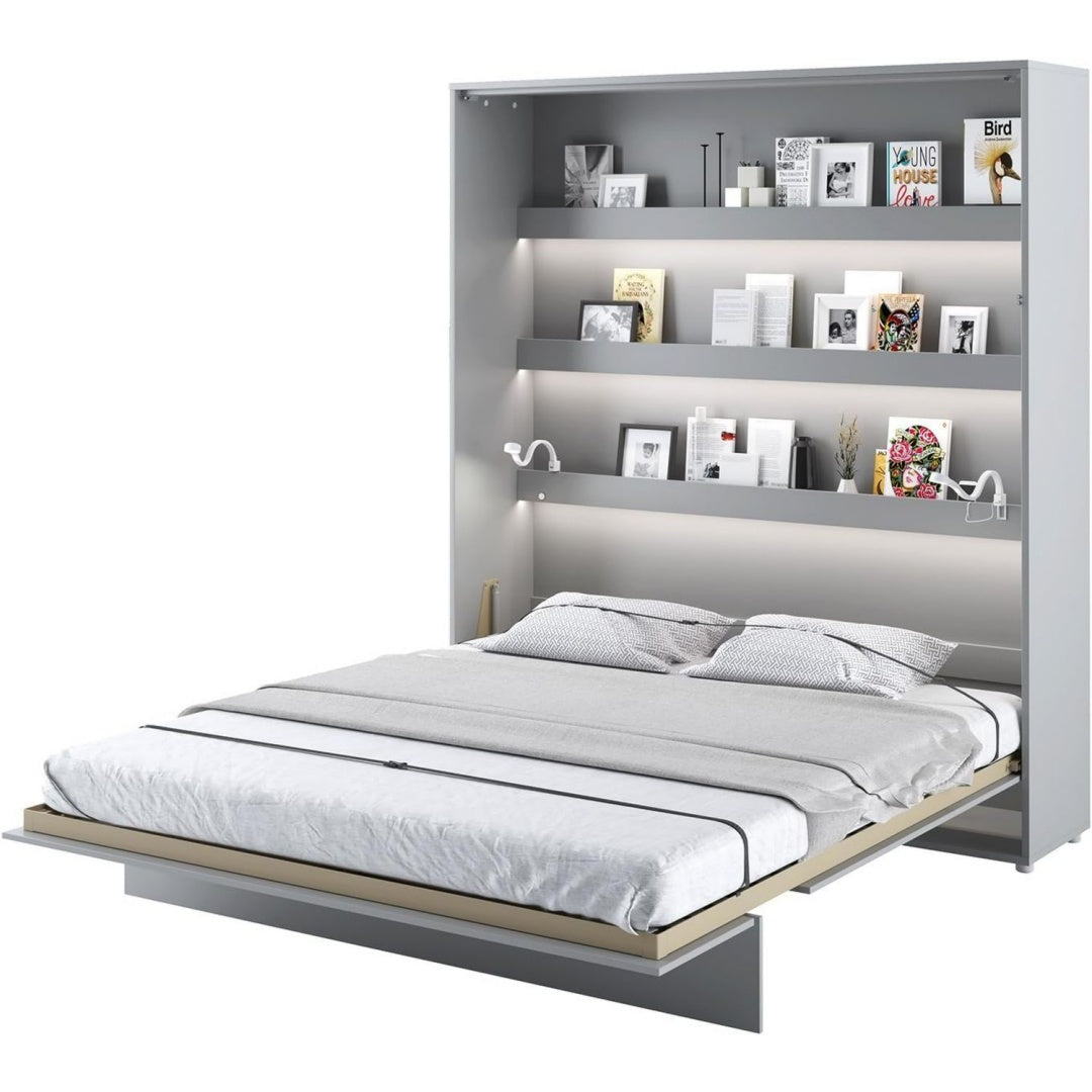 Moderne lit avec une fixation murale invisible