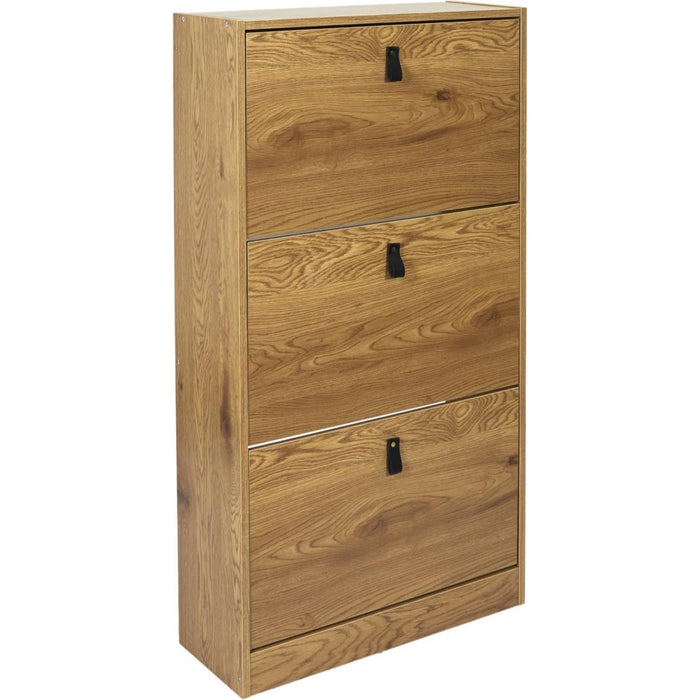 Design moderne armoire a chaussures marron 63 x 117 x 24 cm