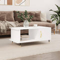 Table basse gris clair 90 x 50 x 40 cm