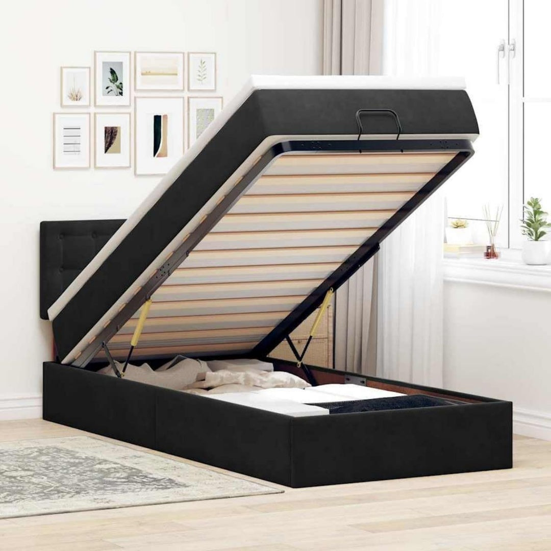 Cadre de lit 90 x 190 x 190 cm pour la chambre
