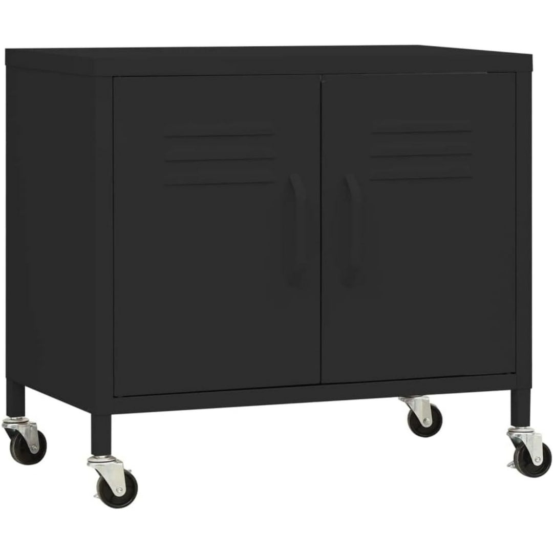 Gris fonce armoire de rangement structure en acier
