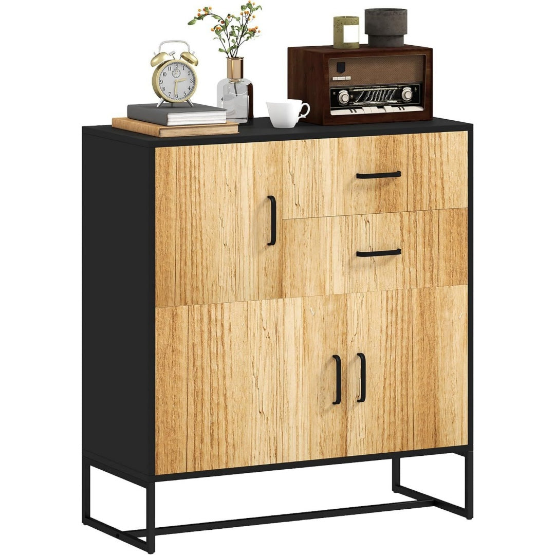 Raffine, credence marron en bois
