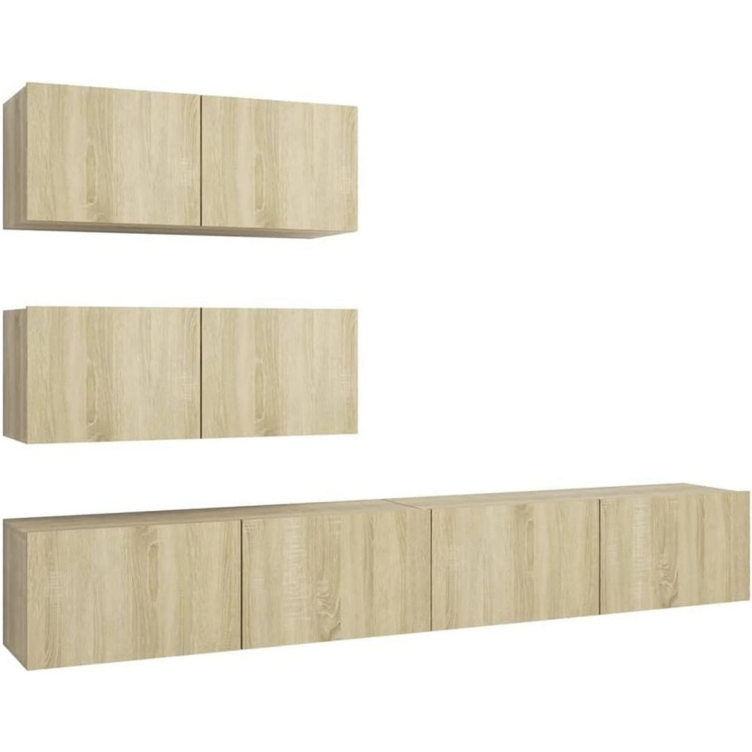 Meuble TV minimaliste beige