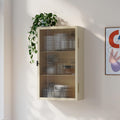 Armoire design moderne gris en verre