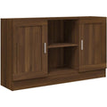 Buffet marron elegant bois d'ingenierie 120 x 30.5 x 70 cm
