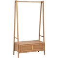 Coffre a tiroirs marron finition metal