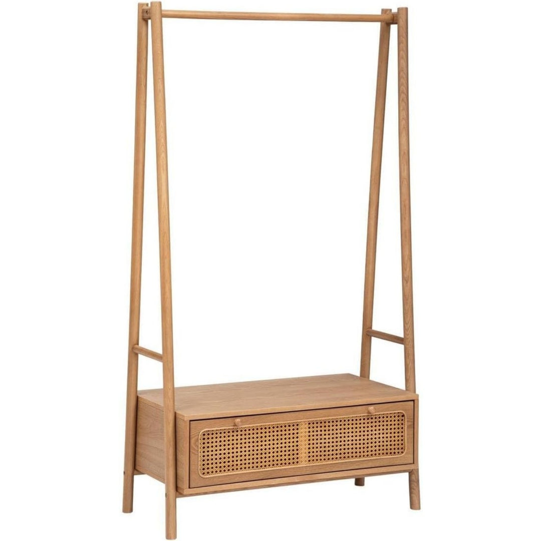 Coffre a tiroirs marron finition metal