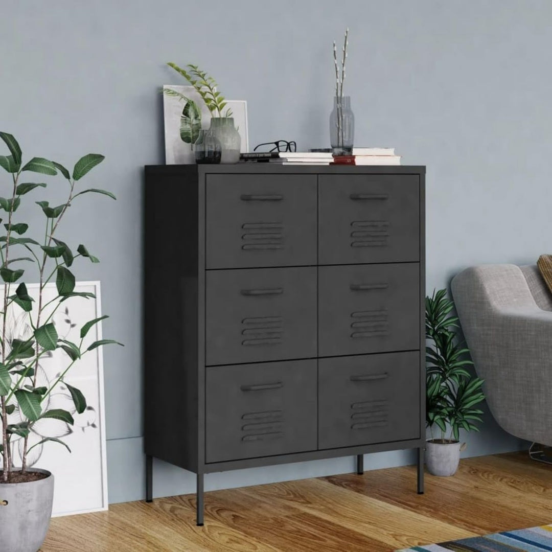 Commode pour entree Grise moderne