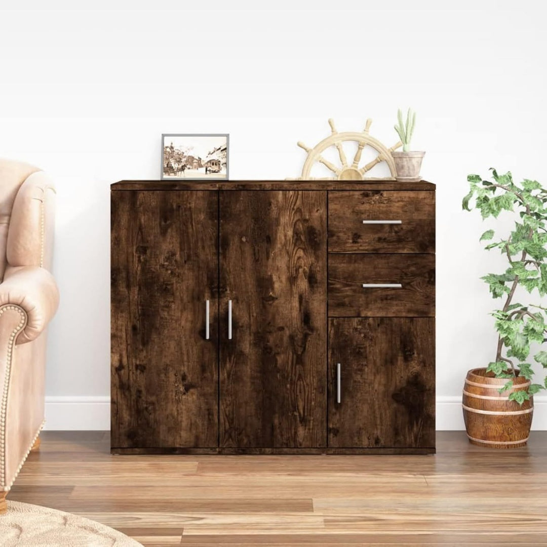 Enfilade marron 108 cm, de rangement genereux