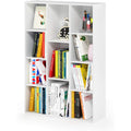 Bibliotheque minimaliste gris clair